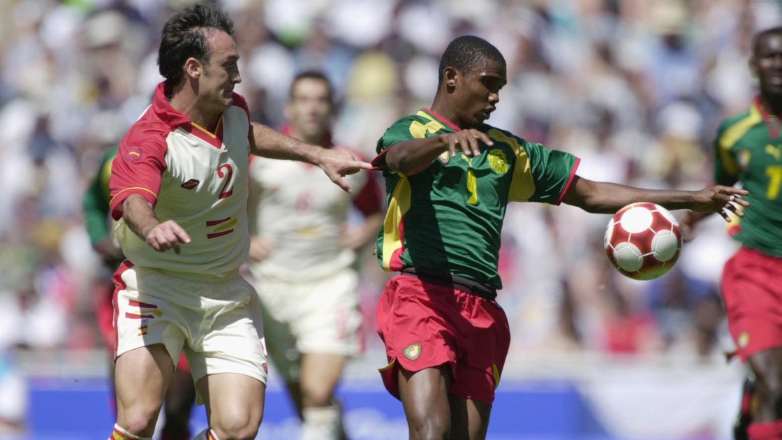 Samuel Eto'o Cameroon 2000 Sydney Olympics