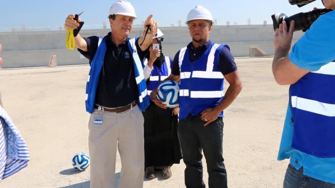 Morales at Al Janoub construction