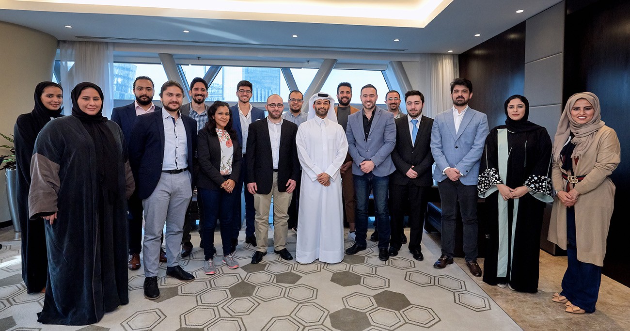 Challenge 22 winners meet Hassan Al Thawadi