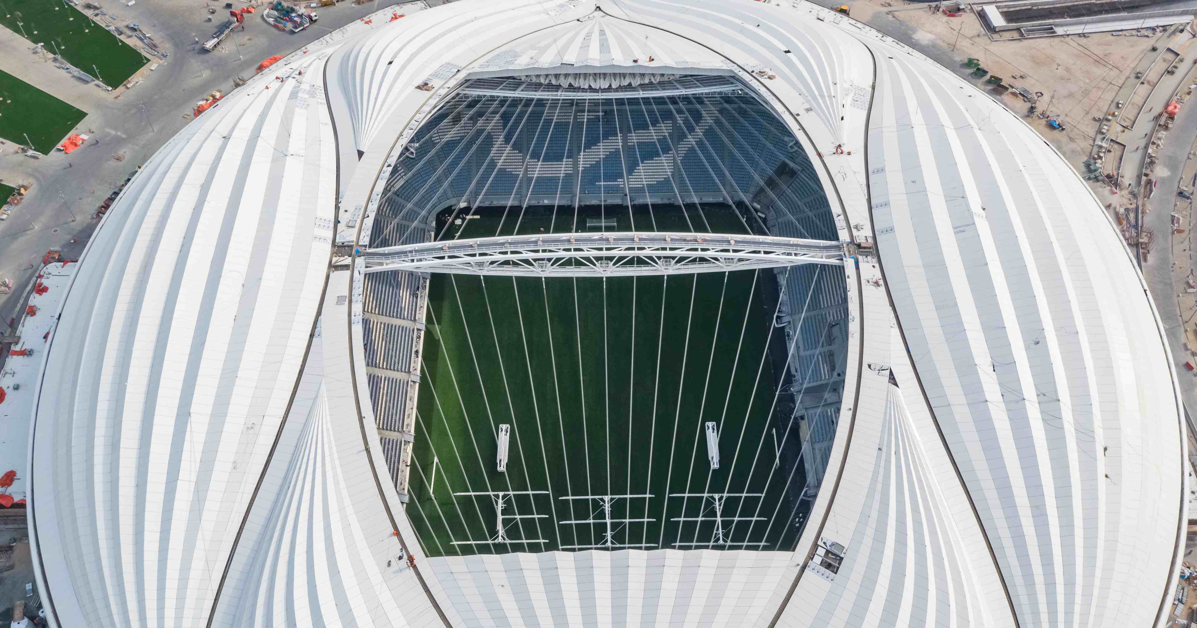 Al Wakrah Stadium's next generation cooling technology 