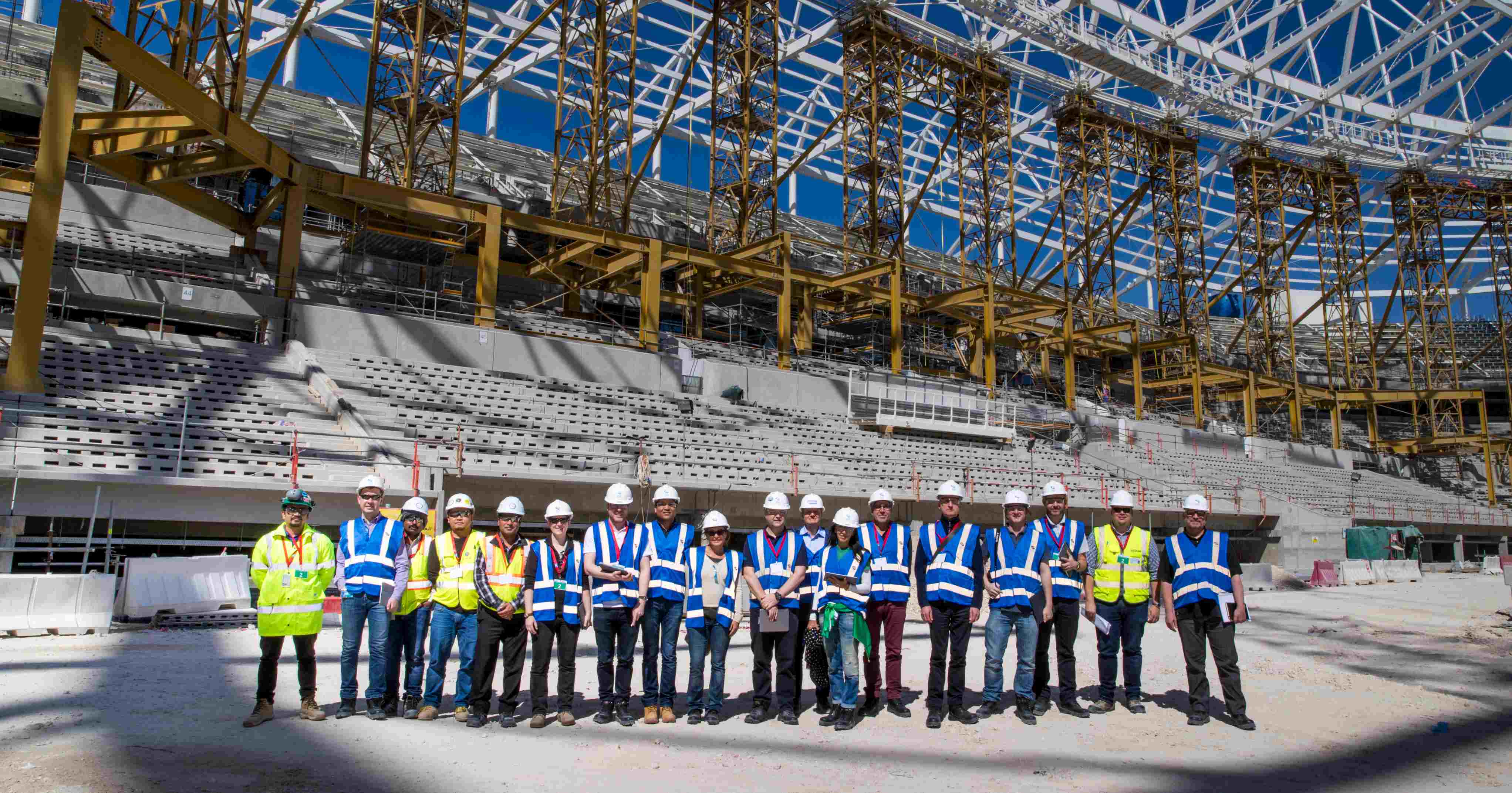 Qatar and FIFA inspect World Cup stadiums 