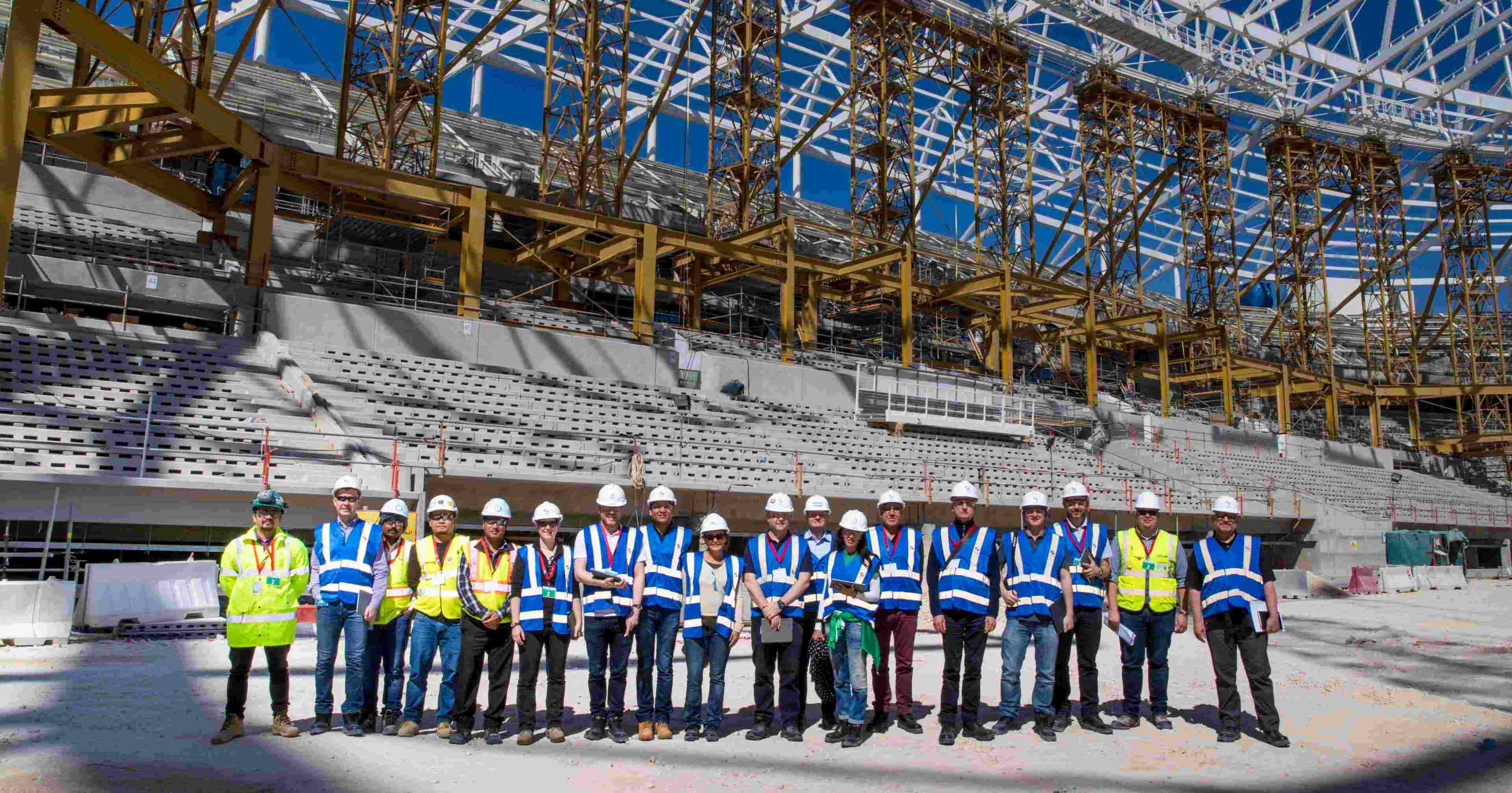 Qatar and FIFA visit World Cup stadiums