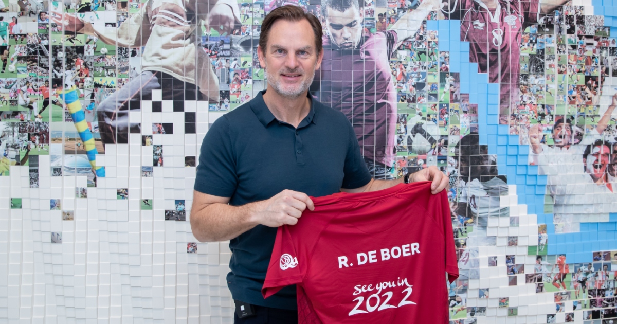 Ronald de Boer Qatar Legacy Ambassador