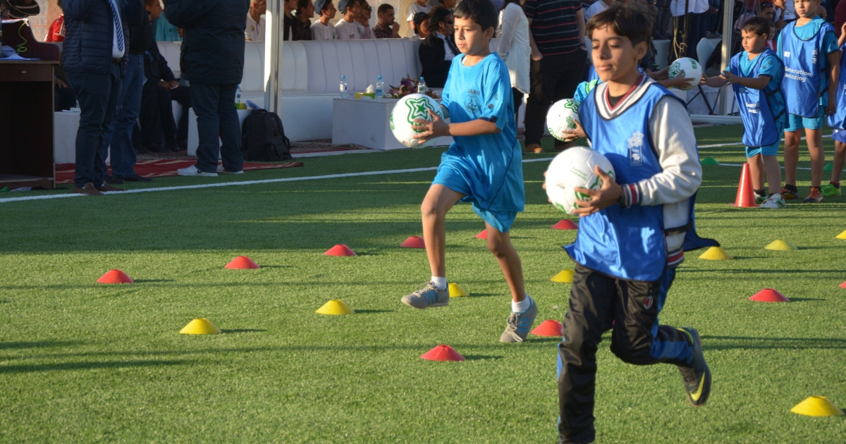 GA football for development programmes