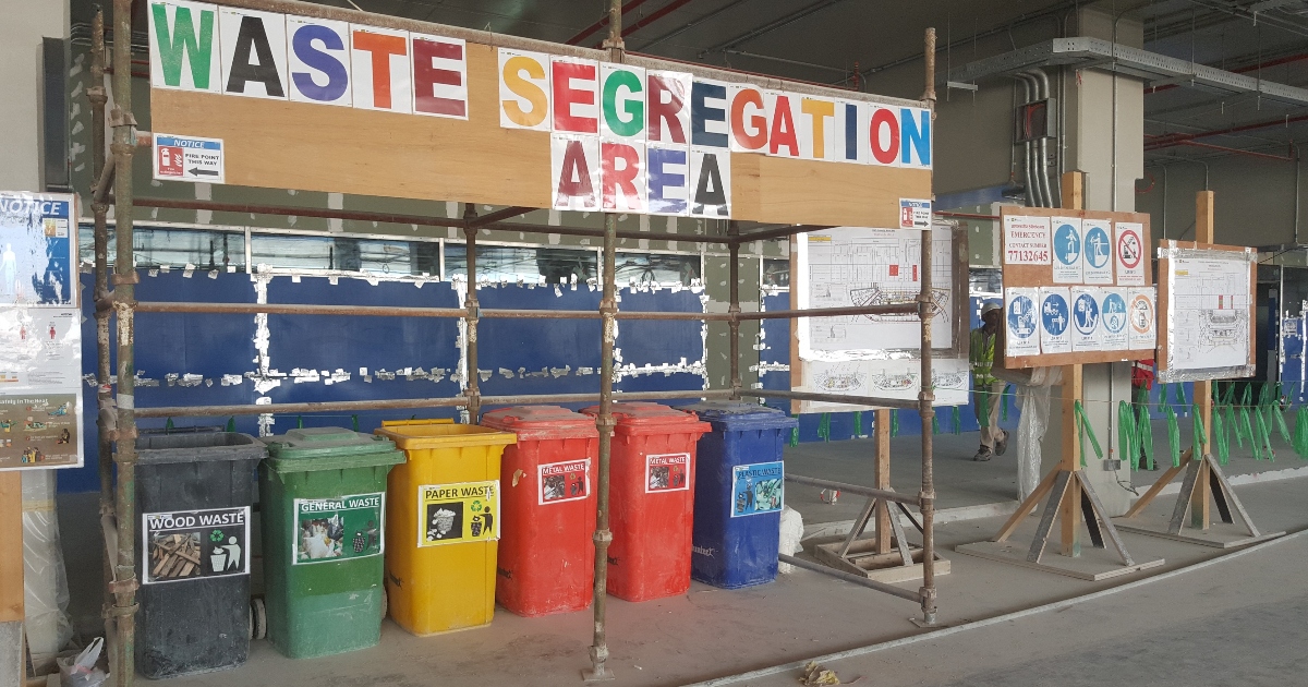 Waste management station